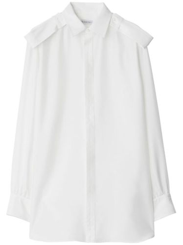 Chemise en soie à manches longues - Burberry - Modalova