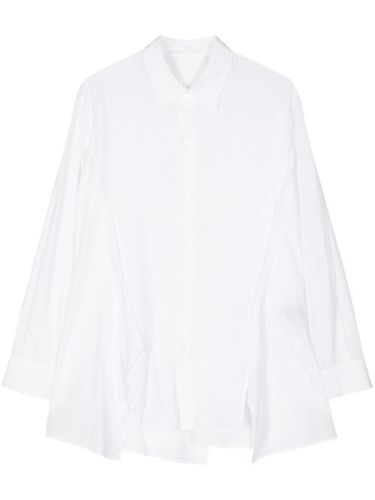 Chemise drapée à manches longues - Yohji Yamamoto - Modalova