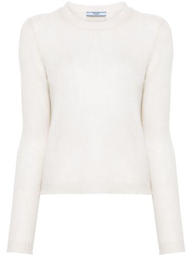 Pull en cachemire à col rond - Prada - Modalova