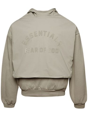 Hoodie en polaire à logo imprimé - FEAR OF GOD ESSENTIALS - Modalova