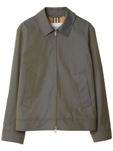 Surchemise Harrington en laine - Burberry - Modalova