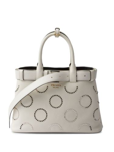 Prada sac banane à clous - Blanc - Prada - Modalova