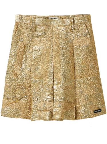 Minijupe Cloquet en jacquard - Miu Miu - Modalova