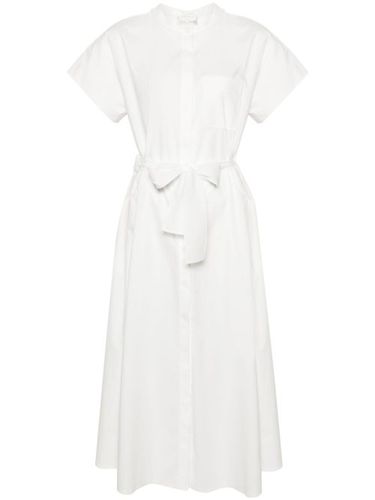 Robe-chemise courte à col montant - Forte Forte - Modalova