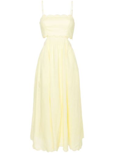 Robe mi-longue Halliday en lin - ZIMMERMANN - Modalova