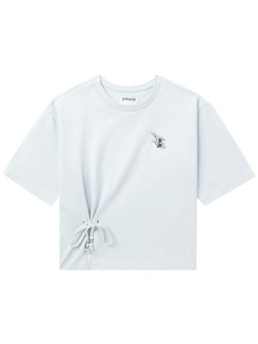 T-shirt en coton à détail de laçage - Musium Div. - Modalova