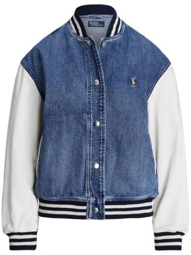 Veste bomber à motif Polo Pony Signature - Polo Ralph Lauren - Modalova