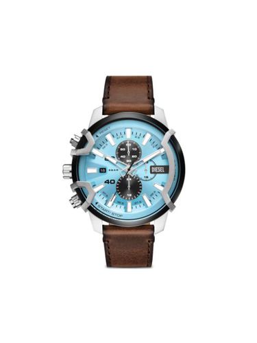 Diesel montre Griffed 45 mm - Bleu - Diesel - Modalova