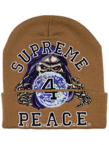 Bonnet Peace à broderies - Supreme - Modalova