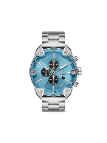 Diesel montre Spiked 49mm - Bleu - Diesel - Modalova