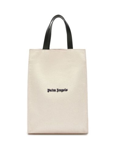 Sac cabas en coton à logo brodé - Palm Angels - Modalova
