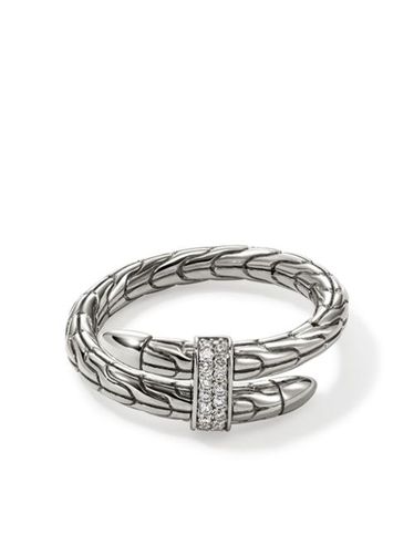 Bague en sterling ornée de diamants - John Hardy - Modalova