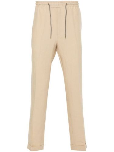 Pantalon en lin à lien de resserrage - Paul Smith - Modalova