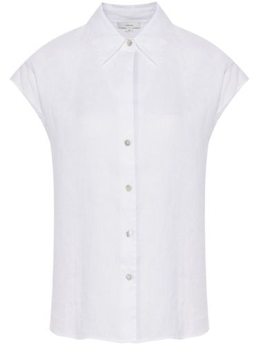 Chemise en lin à manches courtes - Vince - Modalova