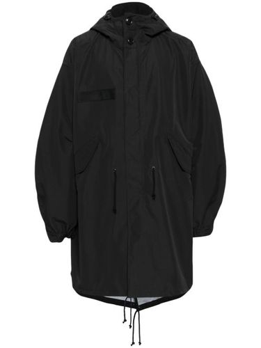 Drop-shoulder hooded parka coat - Junya Watanabe MAN - Modalova