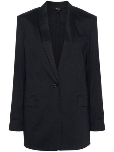 Theory blazer à col châle - Bleu - Theory - Modalova