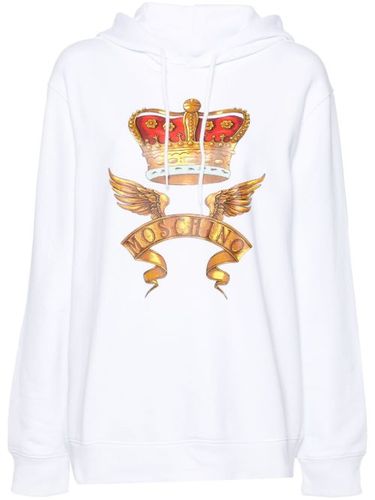 Hoodie à logo imprimé - Moschino - Modalova