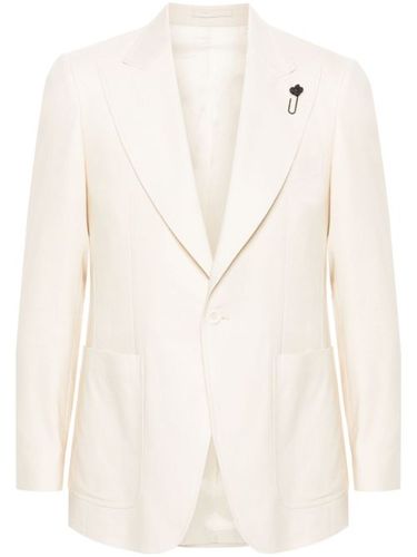 Blazer à simple boutonnage - Lardini - Modalova