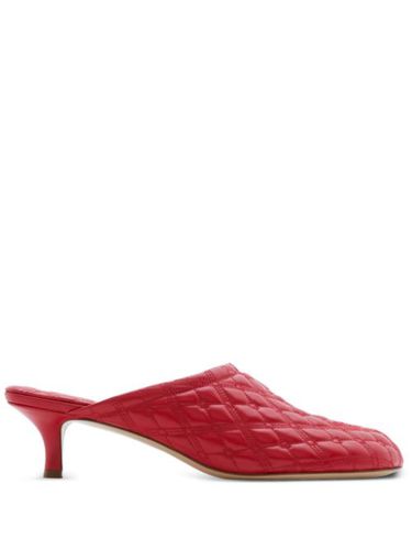 Burberry mules à broderies - Rouge - Burberry - Modalova