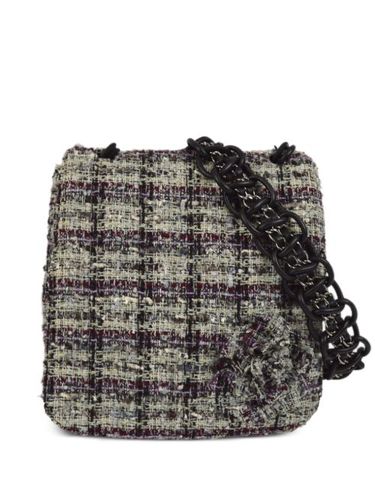 Sac porté épaule Tweed Camellia (2006) - CHANEL Pre-Owned - Modalova