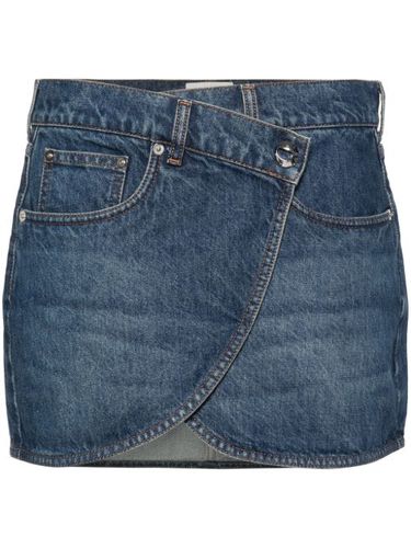 Minijupe en jean à patch logo - Coperni - Modalova
