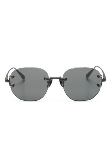 Lunettes de soleil Sandor à monture géométrique - Linda Farrow - Modalova