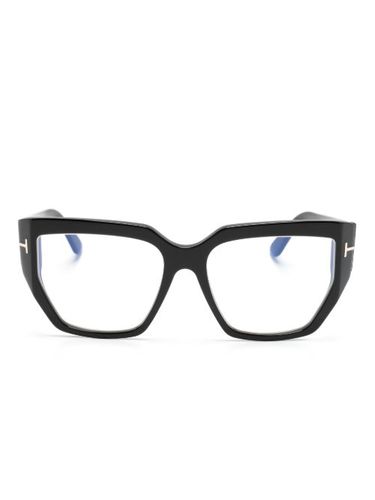 Lunettes de vue à monture géométrique - TOM FORD Eyewear - Modalova