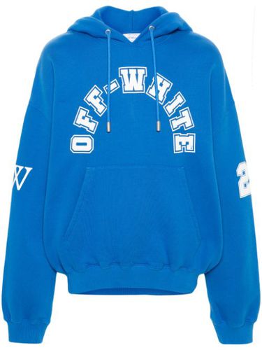 Hoodie Football à logo imprimé - Off-White - Modalova