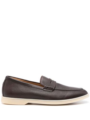 Mocassins en cuir à design à enfiler - Henderson Baracco - Modalova