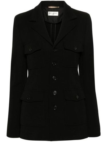 Blazer Saharienne à quatre poches - Saint Laurent - Modalova