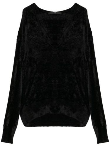 SAPIO pull Nº 21 en velours - Noir - SAPIO - Modalova