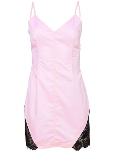 Robe courte en popeline - Fleur Du Mal - Modalova