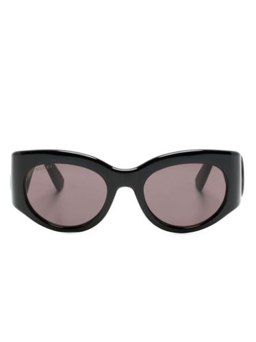 Lunettes de soleil à monture papillon - Gucci Eyewear - Modalova