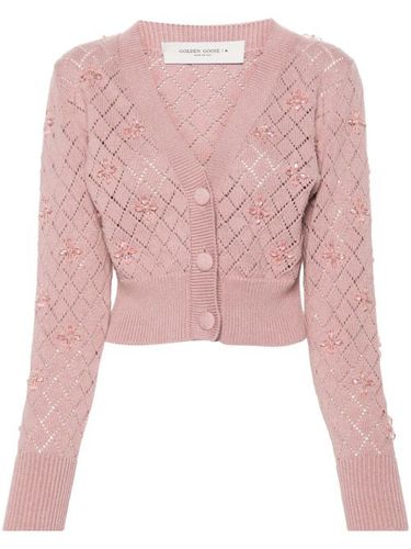 Cardigan à ornements de perles - Golden Goose - Modalova