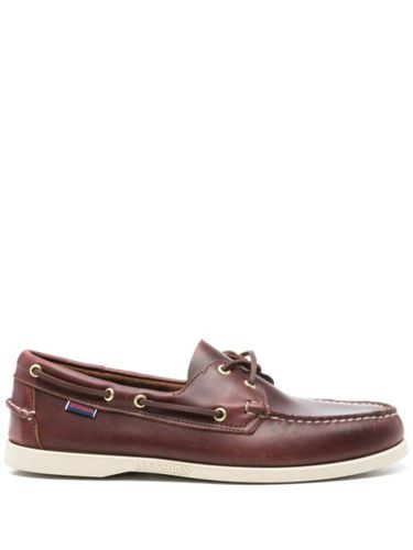 Chaussures bateau Docksides Portland en cuir - Sebago - Modalova