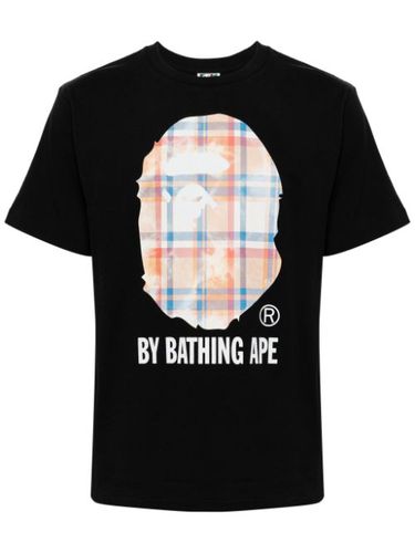 T-shirt en coton à logo imprimé - A BATHING APE® - Modalova