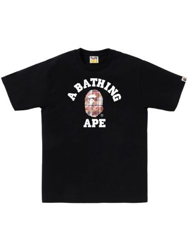 T-shirt en coton à logo imprimé - A BATHING APE® - Modalova