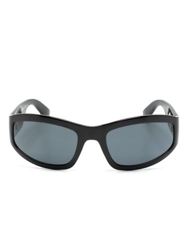 Lunettes de soleil à monture miroitée - Moschino Eyewear - Modalova