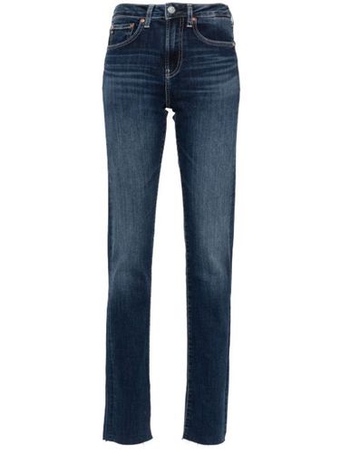 Jean Girlfriend Long à coupe droite - AG Jeans - Modalova