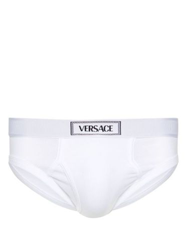 Culotte à logo 90's - Versace - Modalova