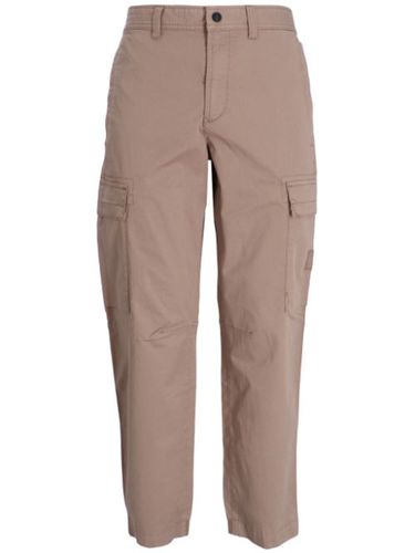 Pantalon cargo à logo - BOSS - Modalova