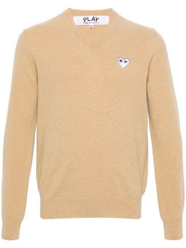 Pull à patch cœur - Comme Des Garçons Play - Modalova
