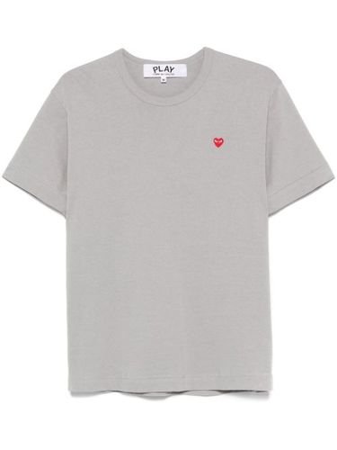 T-shirt en coton à logo appliqué - Comme Des Garçons Play - Modalova