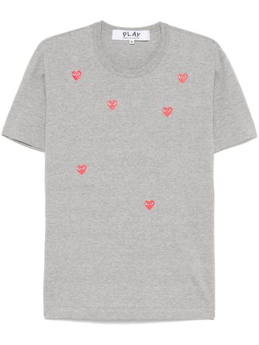 T-shirt en coton à logo imprimé - Comme Des Garçons Play - Modalova