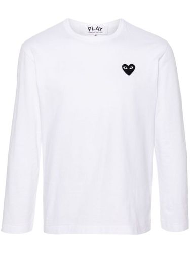 T-shirt en coton à patch cœur - Comme Des Garçons Play - Modalova