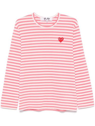 T-shirt à rayures - Comme Des Garçons Play - Modalova