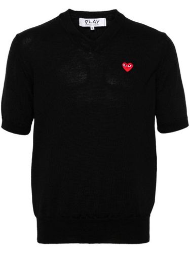 Pull à patch cœur - Comme Des Garçons Play - Modalova