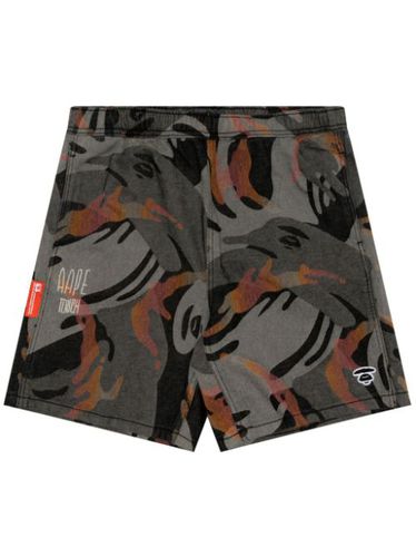 Short Moonface Camo Jacquard - AAPE BY *A BATHING APE® - Modalova