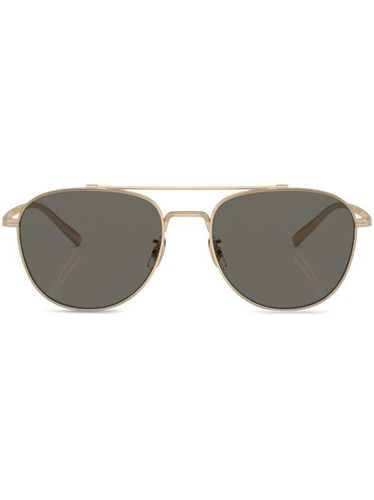 Lunettes de soleil à monture pilote - Oliver Peoples - Modalova