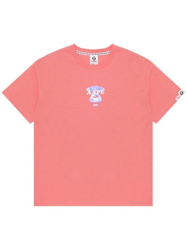 T-shirt en coton à logo imprimé - AAPE BY *A BATHING APE® - Modalova